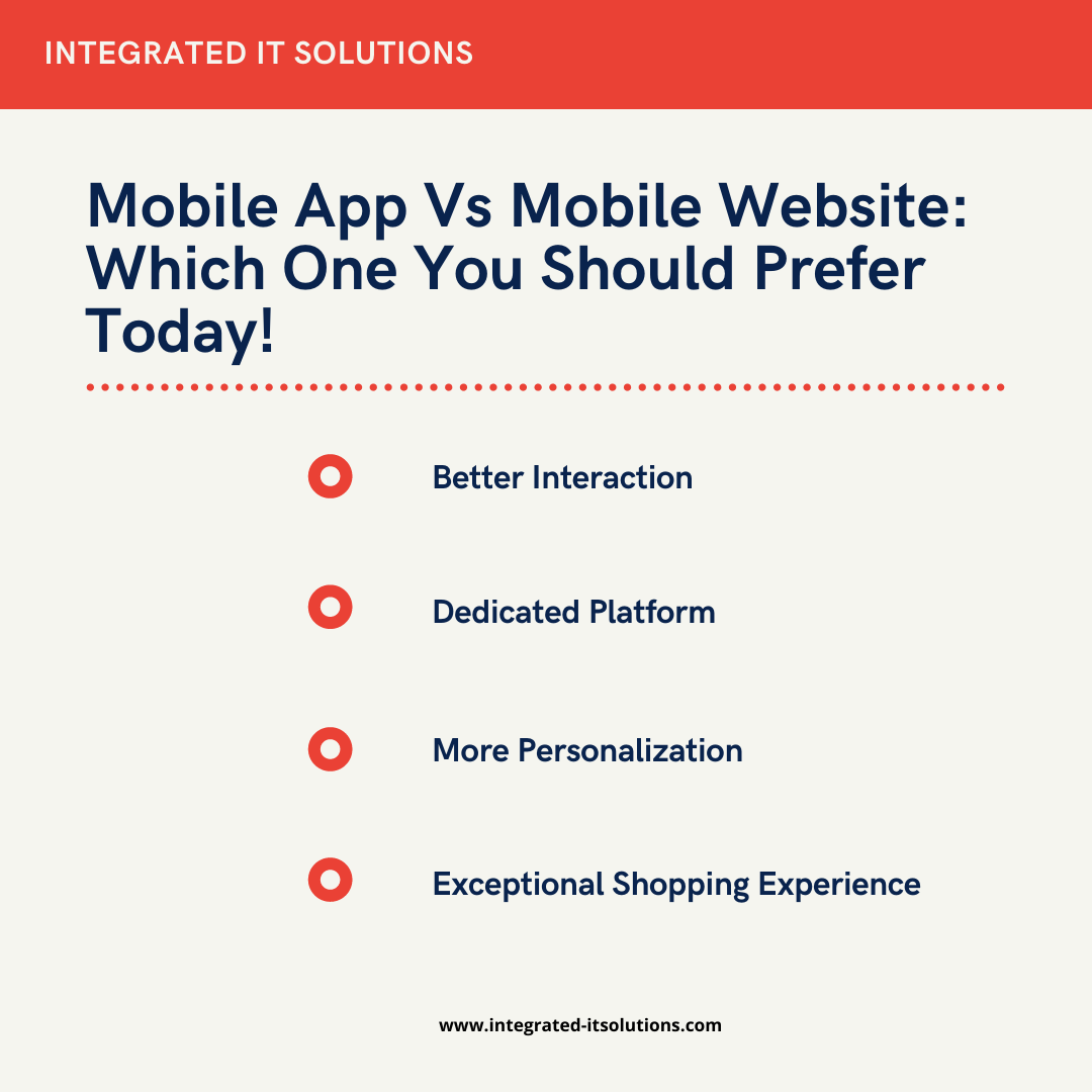 Mobile Apps vs Mobile websites